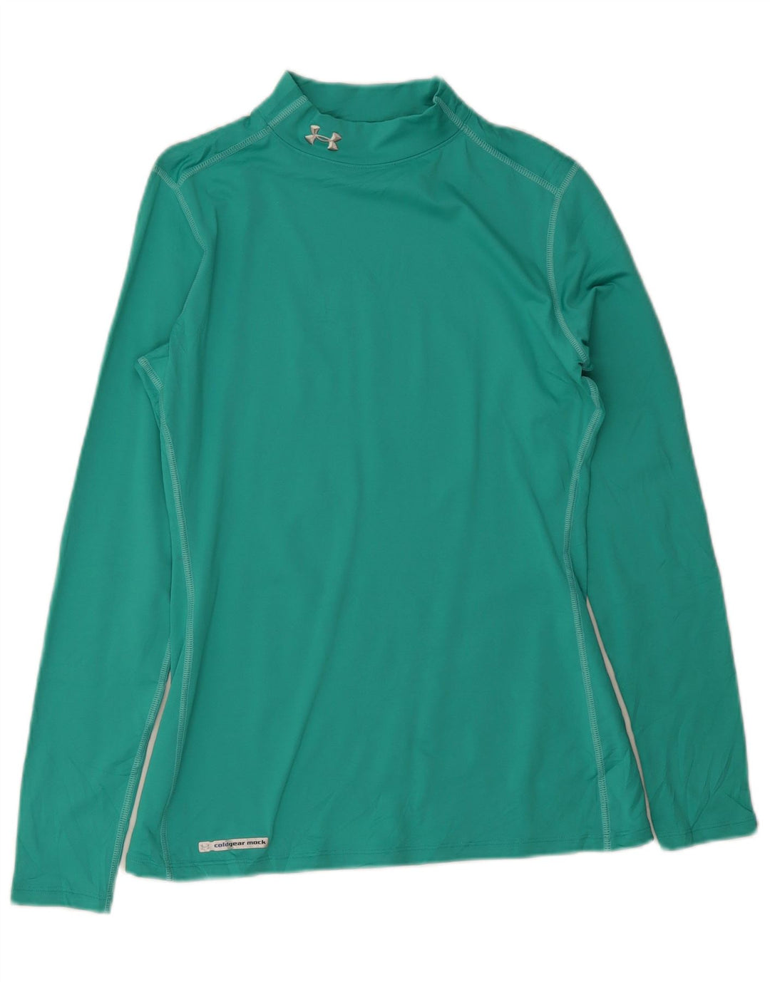 Muška majica Under Armour Heat Gear s dugim rukavima, veliki zeleni poliester