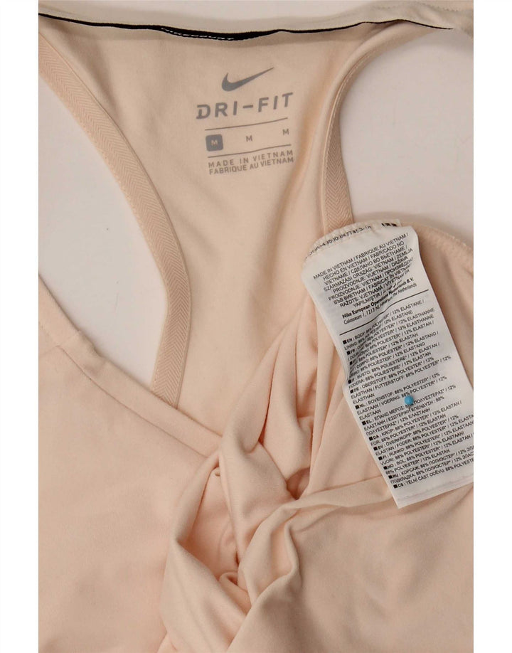 Nike Ženski Dri Fit Vest Top UK 12 srednje ružičasti poliester