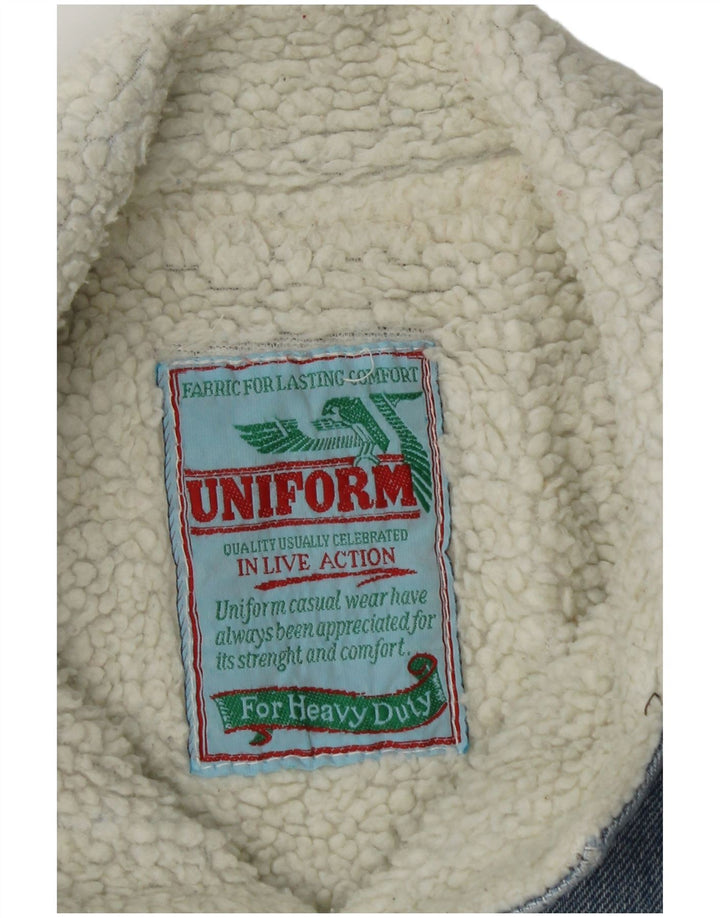 Muška uniforma Graphic Denim Sherpa Jacket UK 36 Small Blue
