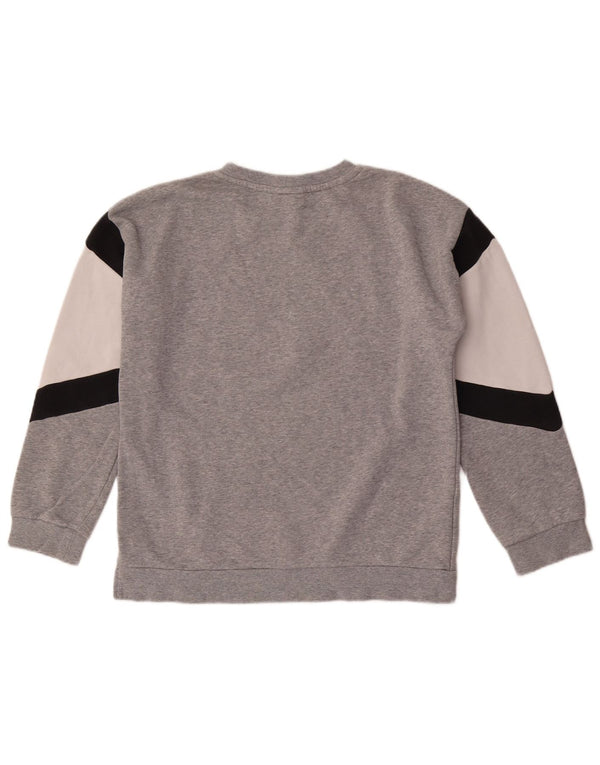 Nike Boys Graphic Sweatshirt Džemper 13-14 Years XL Sivi Colourblock Pamuk