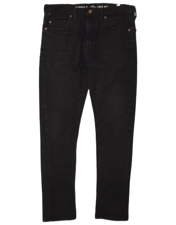 Muške Dickies uske traperice W32 L30 sivi pamuk