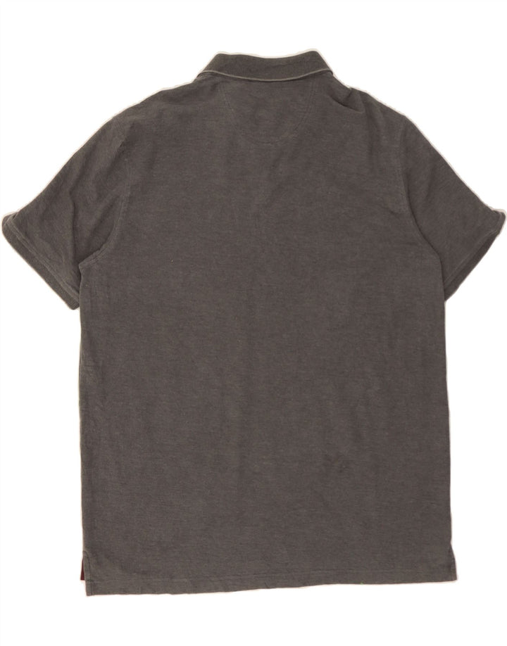 IZOD Mens Polo Shirt 2XL Grey Cotton Vintage Izod and Second-Hand Izod from Messina Hembry 