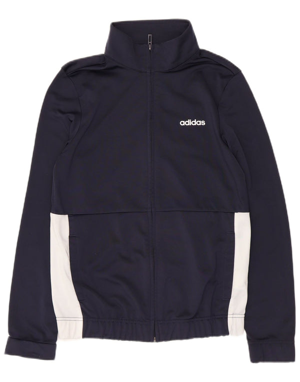 Adidas ženska gornja jakna za trenirku UK 4/6 XS tamnoplava boja