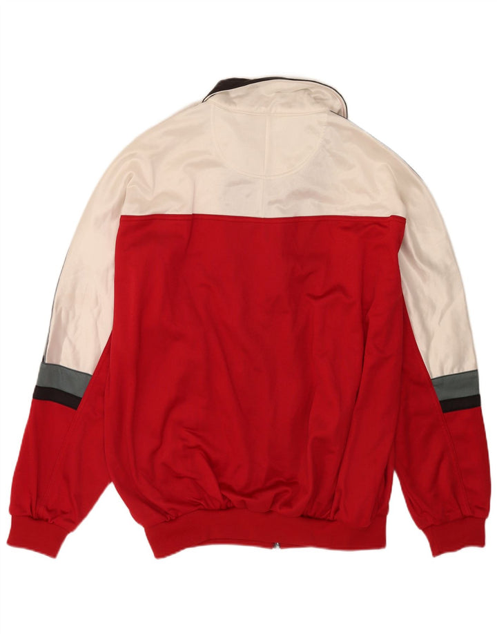 Asics muška gornja jakna s grafičkim motivima IT 56 XL Red Colourblock