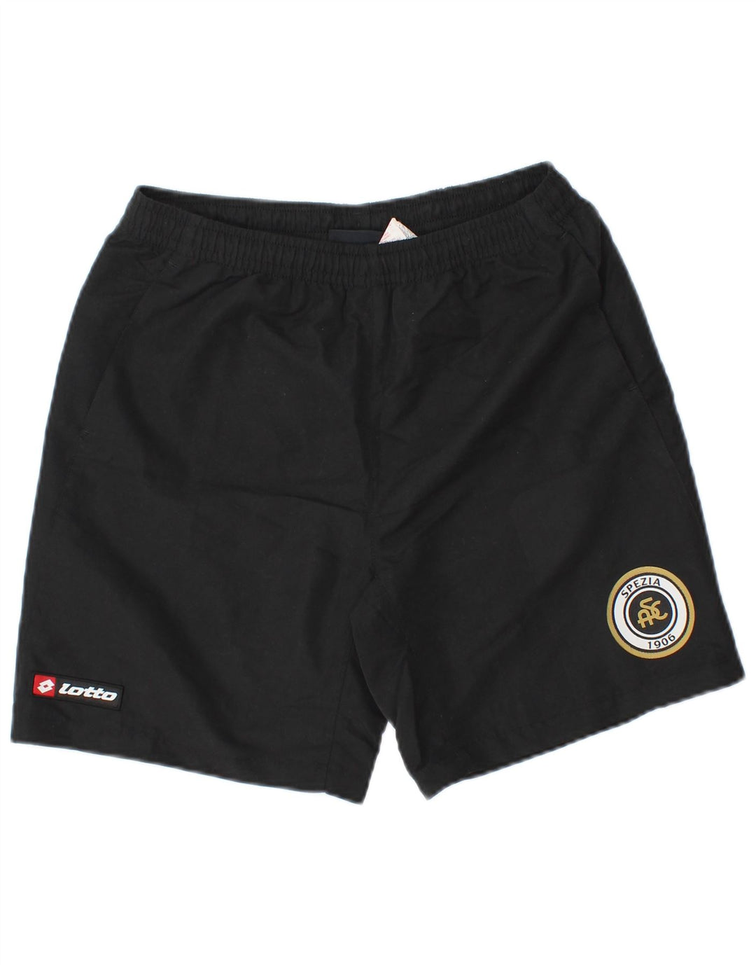 Lotto Boys Graphic Sport Shorts 13-14 Years Veliki crni poliester