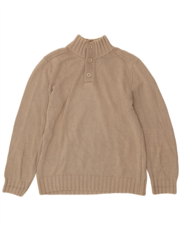 NORTH SAILS Muški džemper s dugmadima i ovratnikom 2XL bež vune