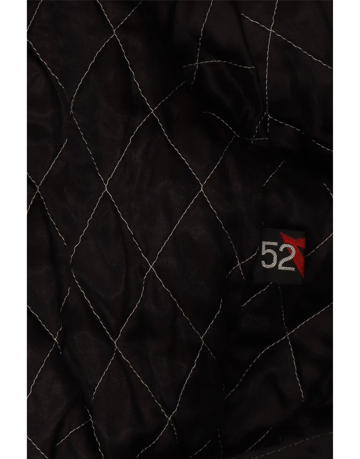 Dainese muška kožna jakna IT 52 velika crna koža