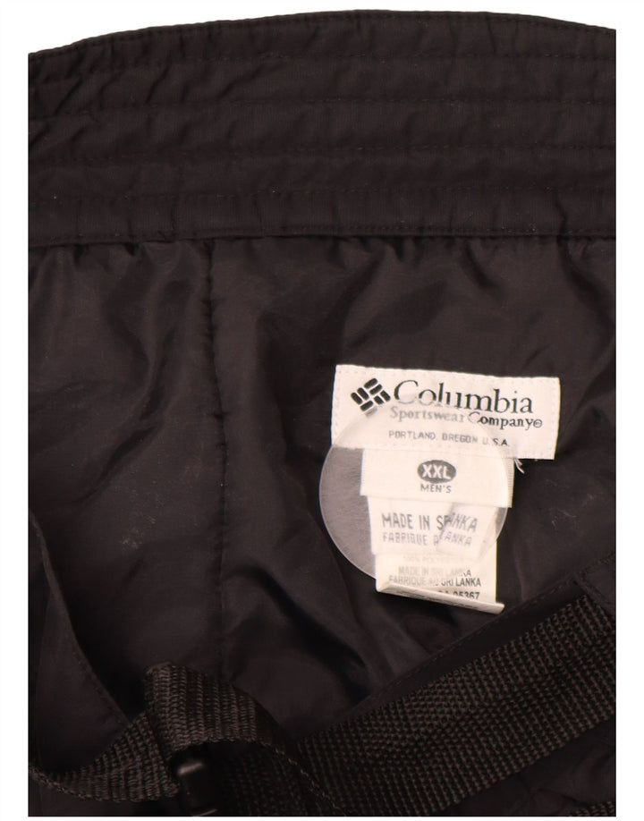 COLUMBIA Muške skijaške hlače 2XL crni najlon