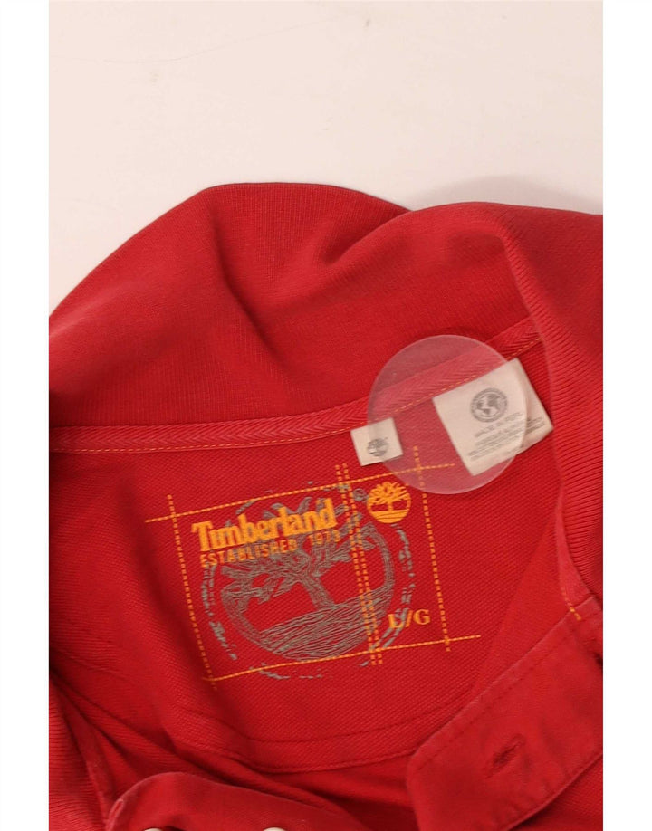 Timberland muška polo majica velika crvena pamuk