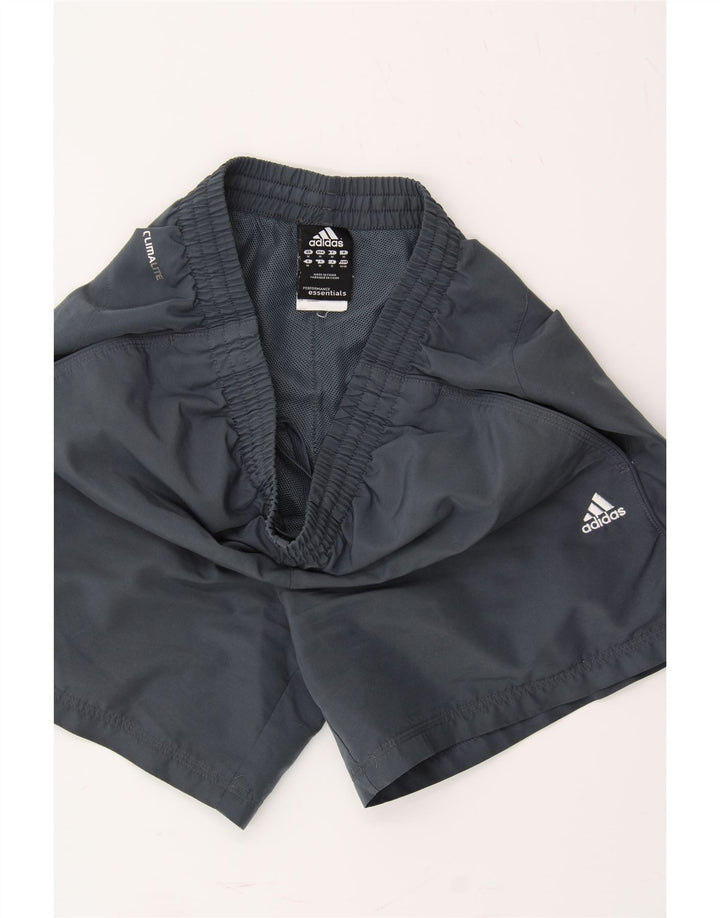 ADIDAS muške Climalite sportske kratke hlače srednje sive boje od poliestera