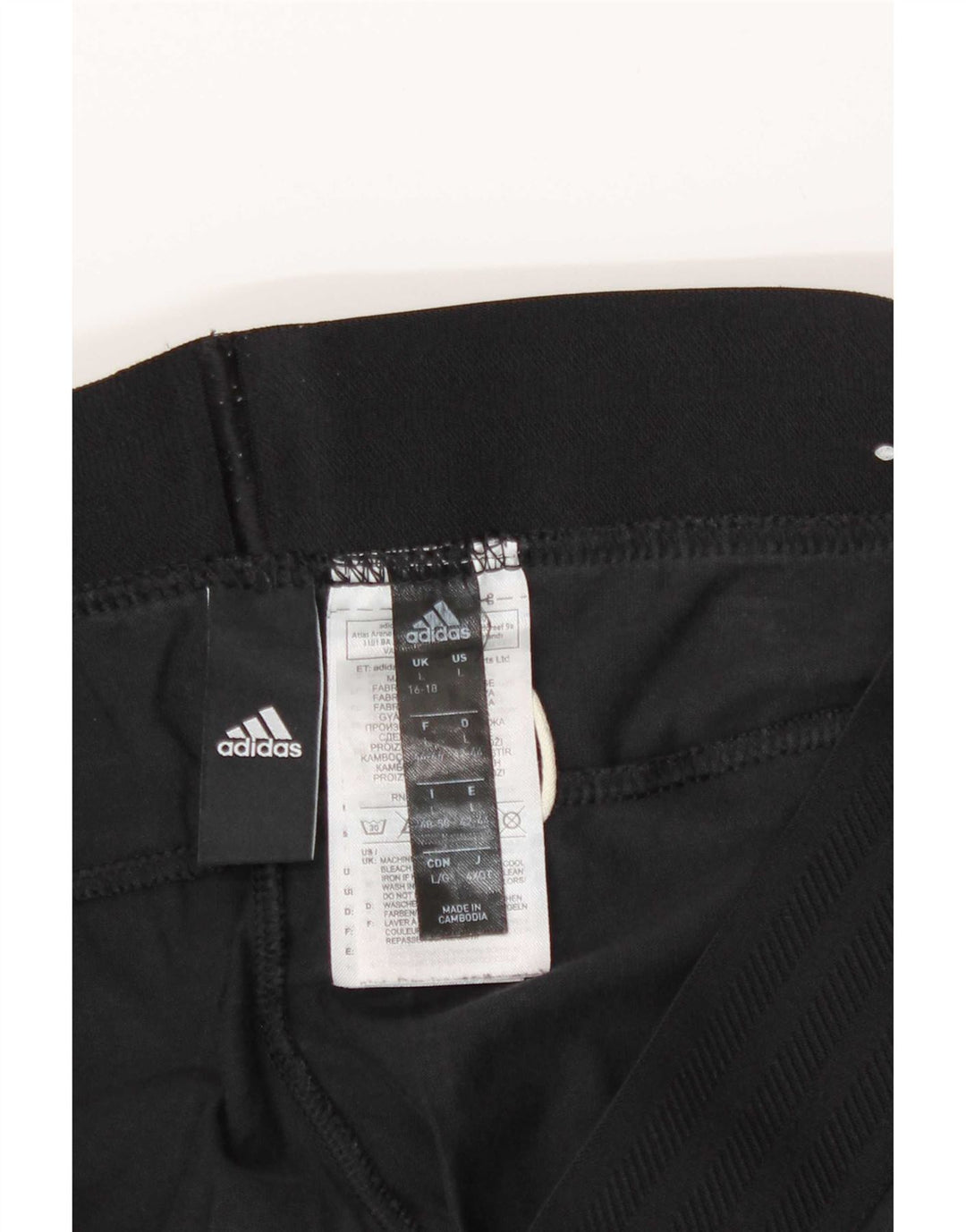 Adidas ženske tajice UK 16/18 velike crne