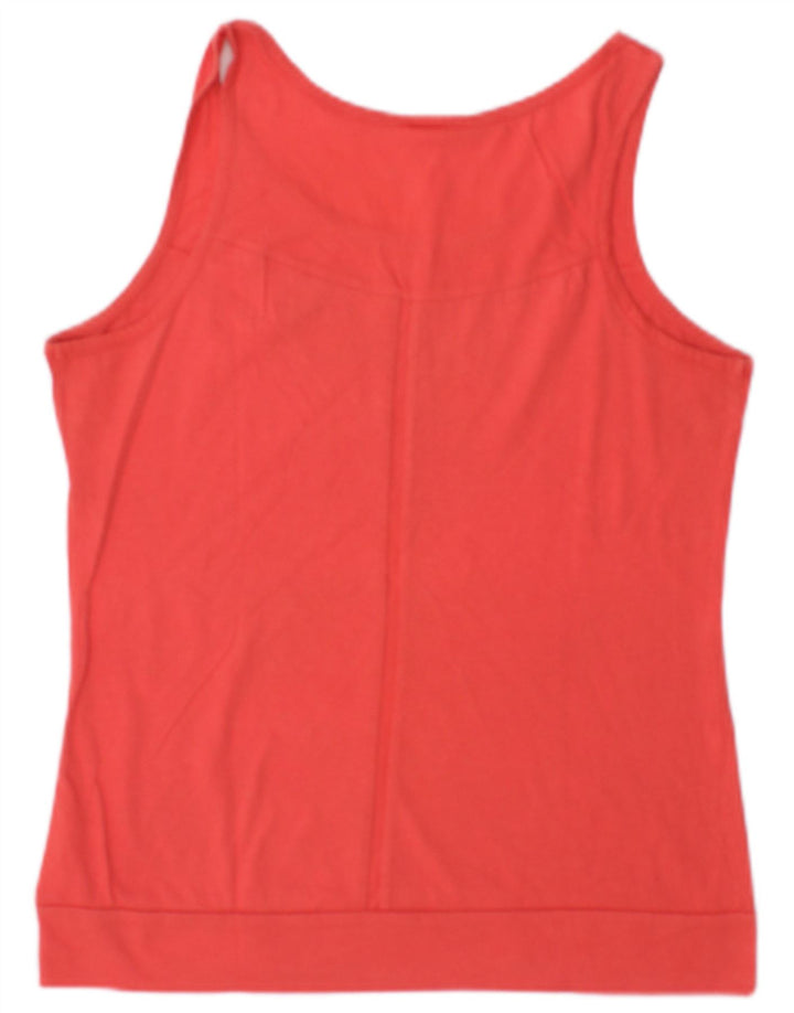 Lotto Ženski Top Prsluk UK 12 Medium Crvena Pamuk