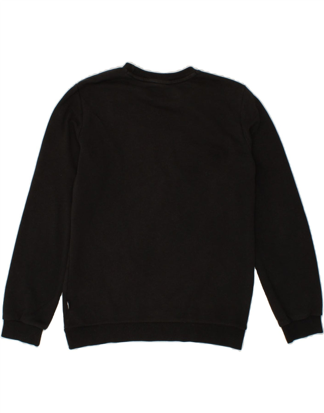 PUMA Boys Graphic Sweatshirt Jumper 13-14 Years XL Black Vintage Puma and Second-Hand Puma from Messina Hembry 