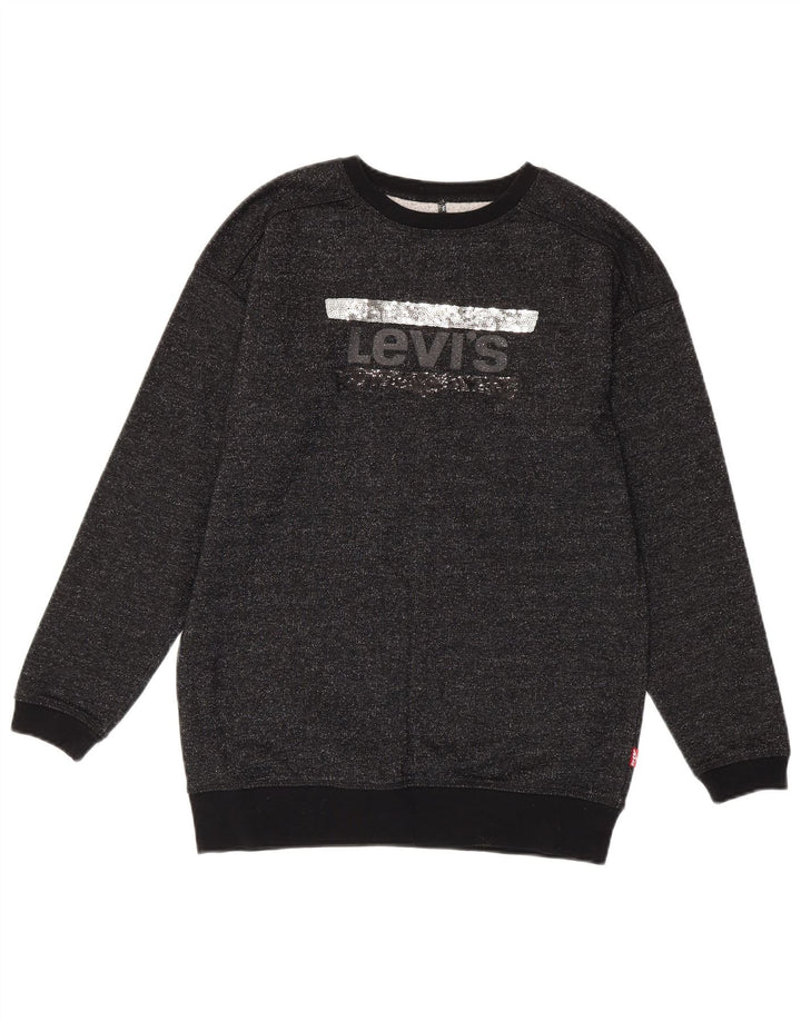 Levi's majica s grafičkim motivima za djevojčice 15-16 godina crna