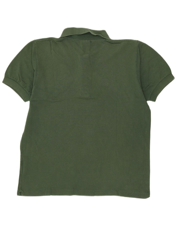LACOSTE Mens Polo Shirt Size 5 Large Green