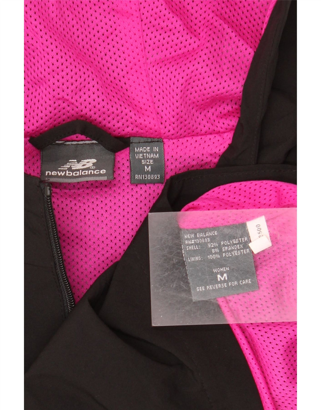 New Balance ženski baloner s kapuljačom UK 14 srednji crni poliester