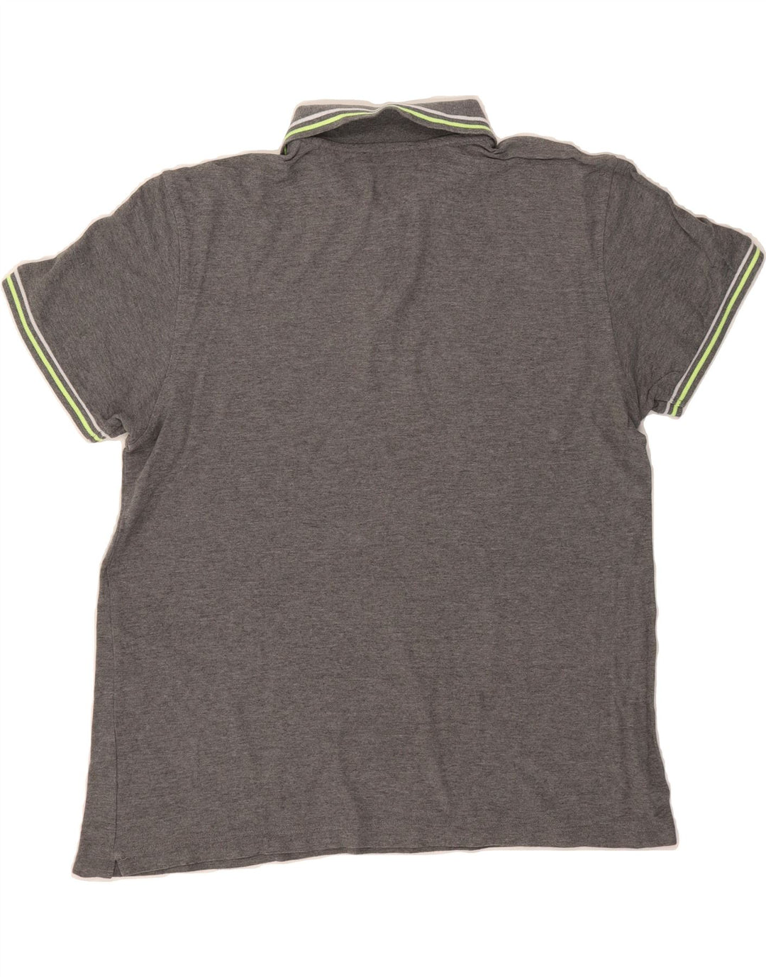 LOTTO Mens Polo Shirt Large Grey Cotton Vintage Lotto and Second-Hand Lotto from Messina Hembry 