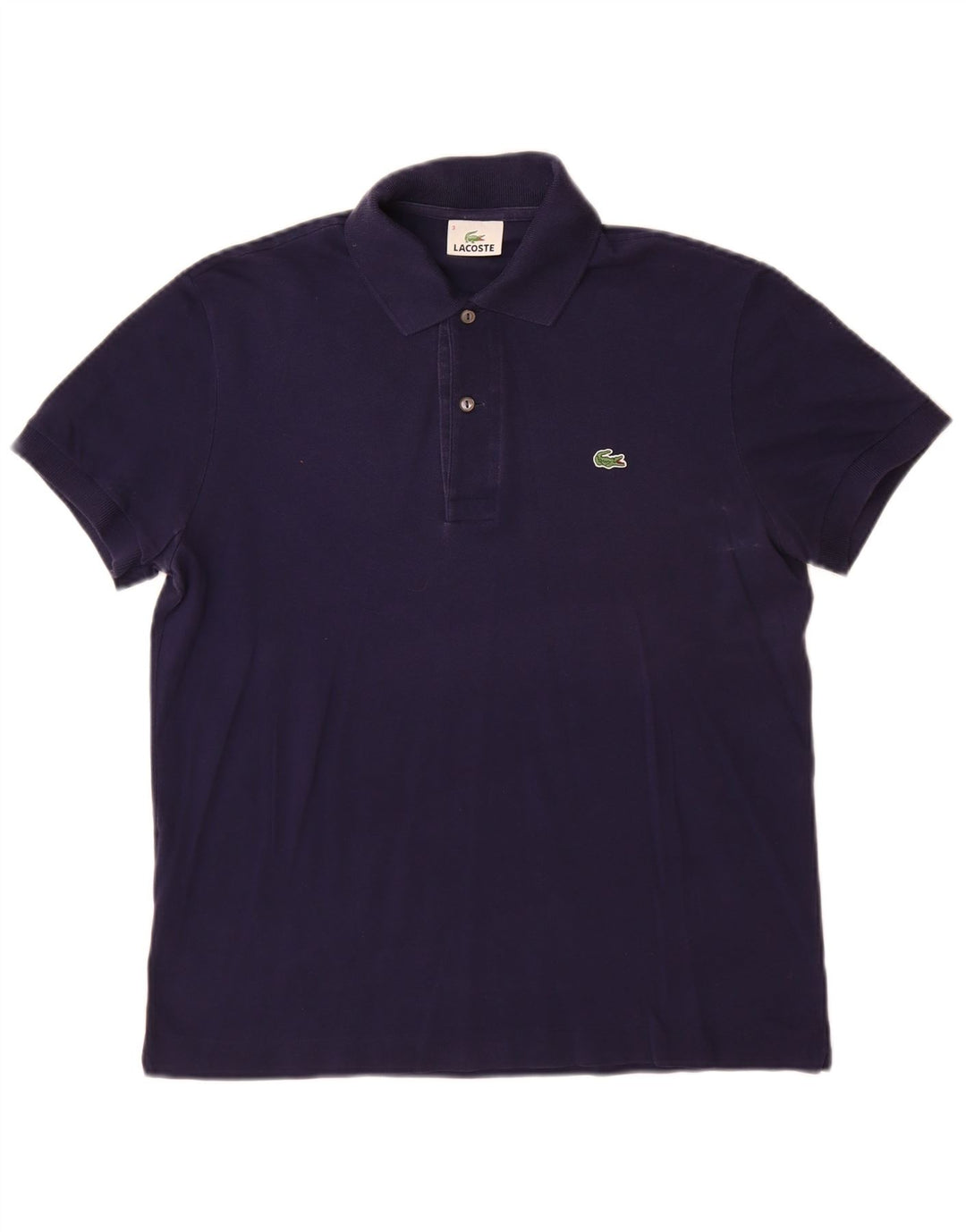 Lacoste muška polo majica veličine 3 mala tamnoplava pamuk