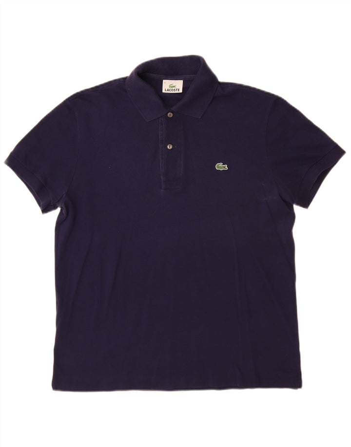Lacoste muška polo majica veličine 3 mala tamnoplava pamuk