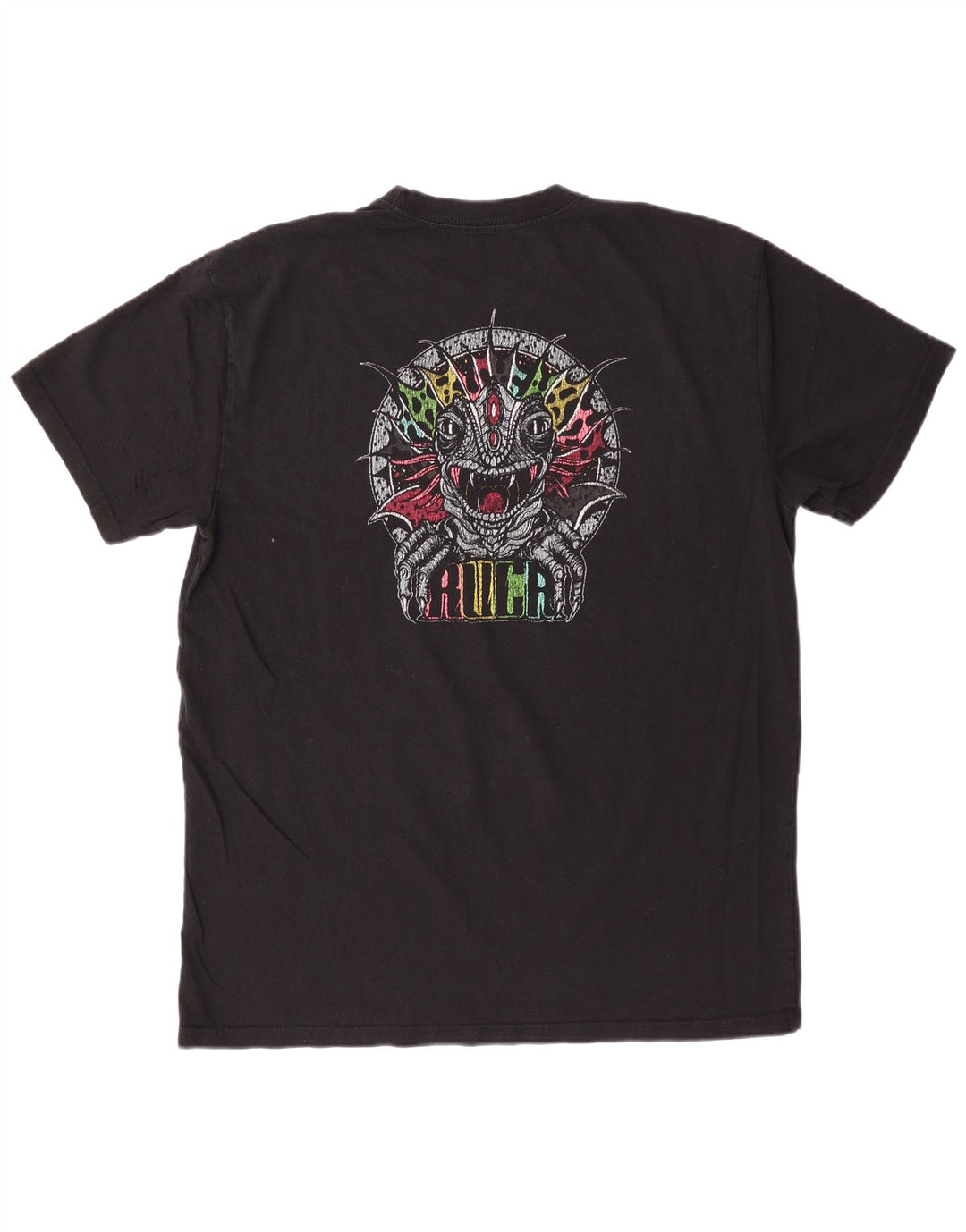 RVCA muška majica kratkih rukava opuštenog kroja velika crna