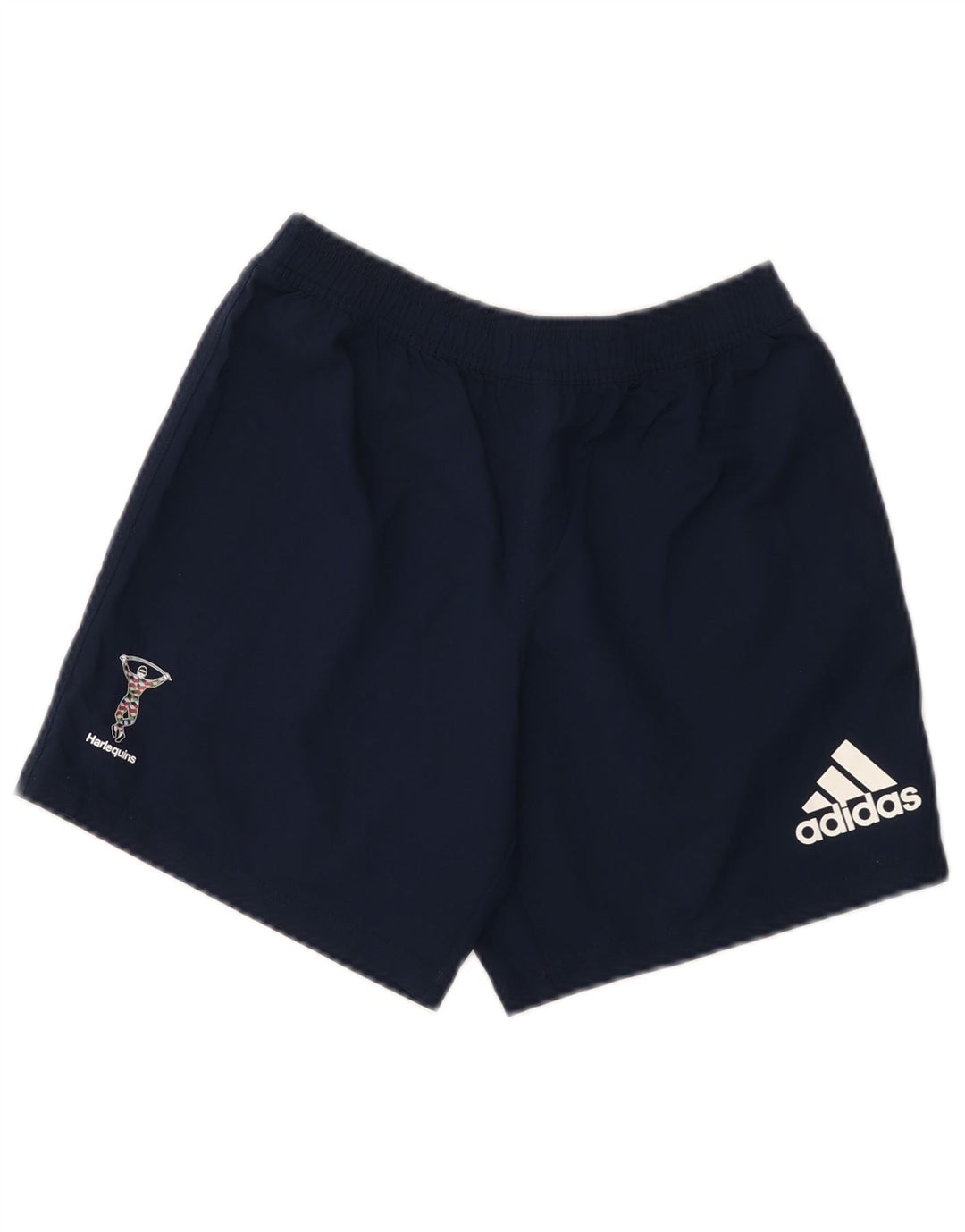 Adidas muške kratke sportske kratke hlače s grafičkim motivima male tamnoplave poliesterske boje