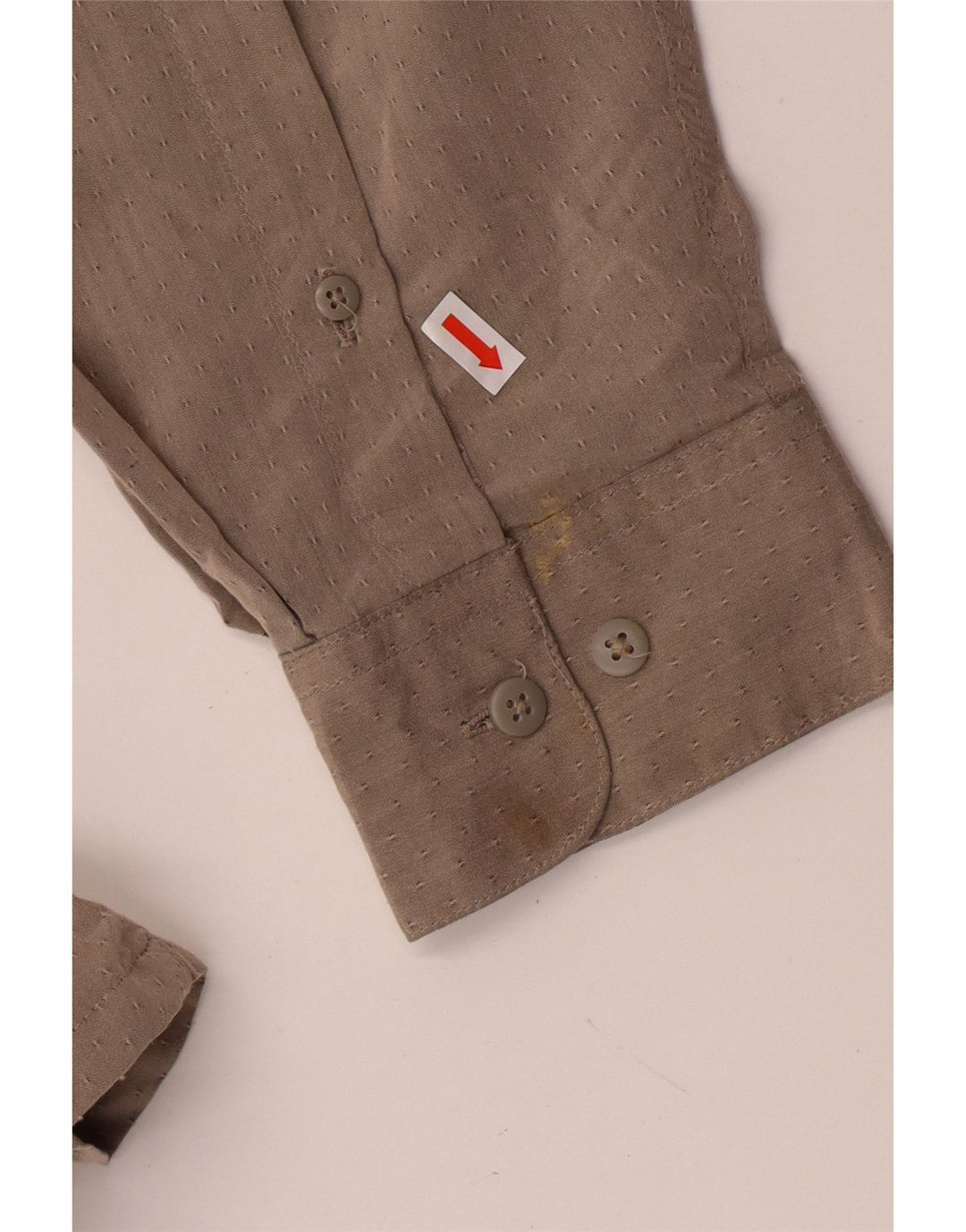 Pierre Cardin muška košulja veličina 17 17 1/2 XL siva točkasta svila