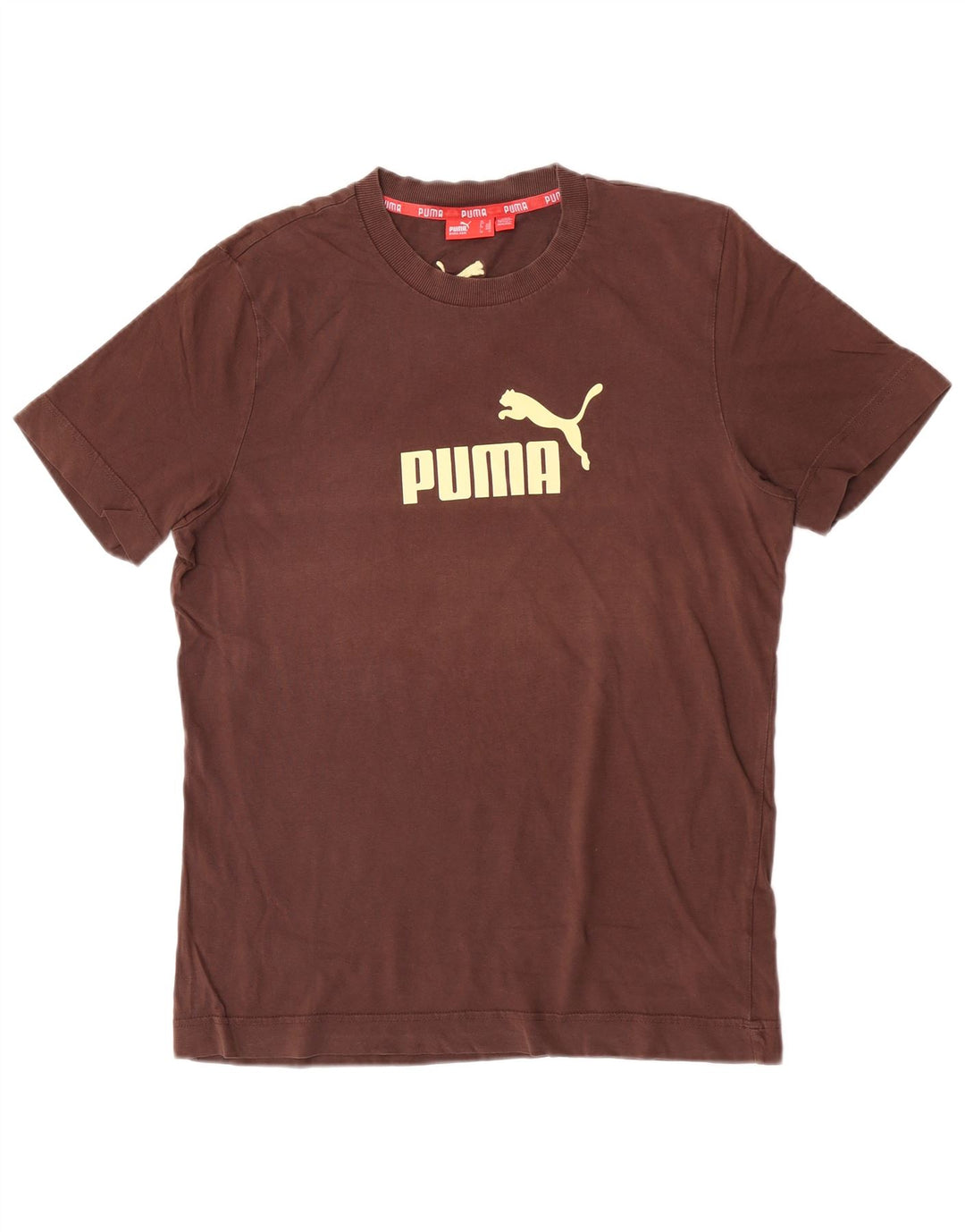 Puma muška majica s grafičkim motivima, srednje smeđa