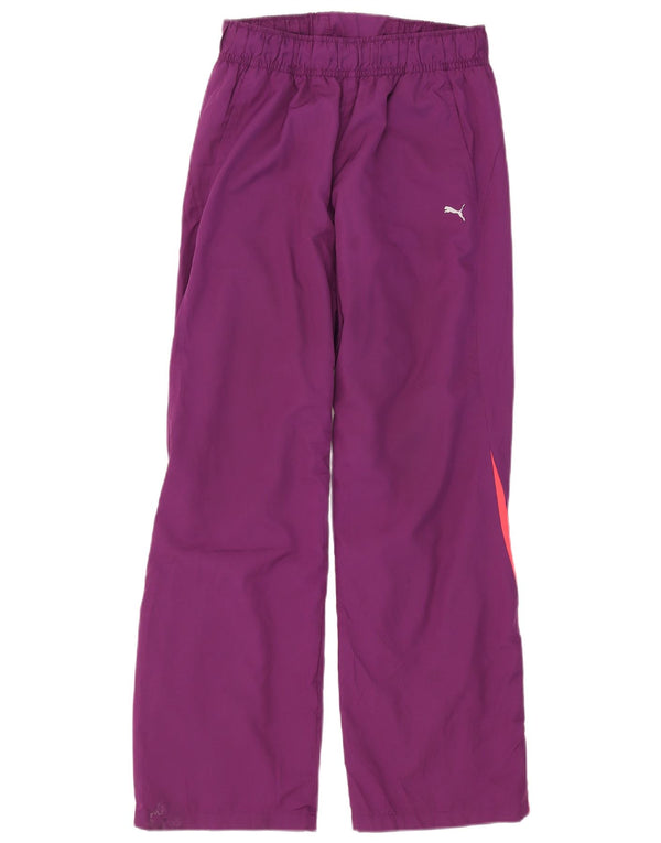 Puma ženske hlače za trenirku UK 12 Medium Purple Colourblock Poliester
