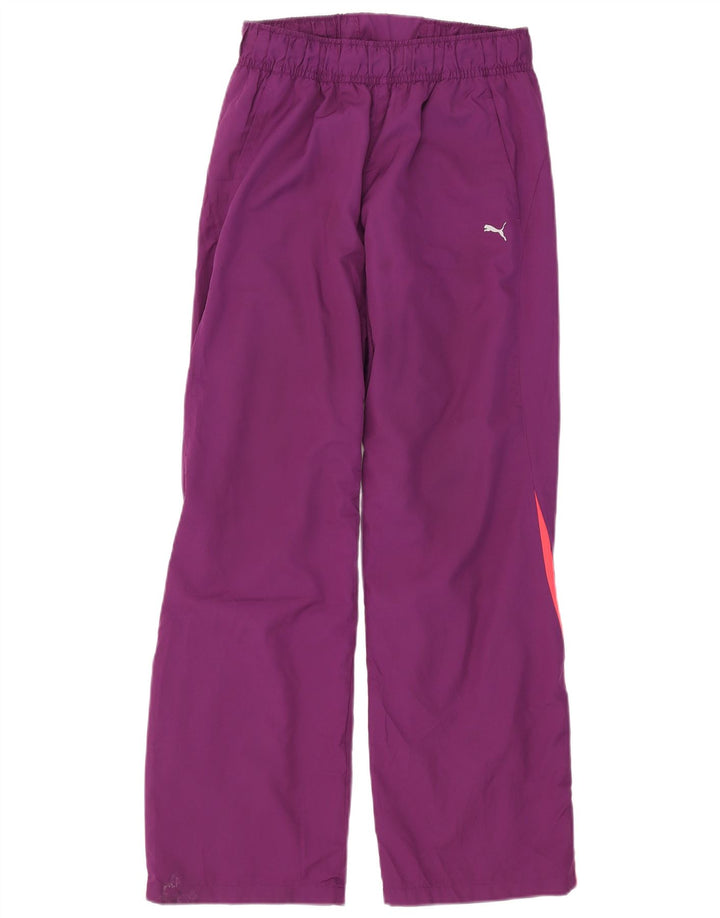 Puma ženske hlače za trenirku UK 12 Medium Purple Colourblock Poliester