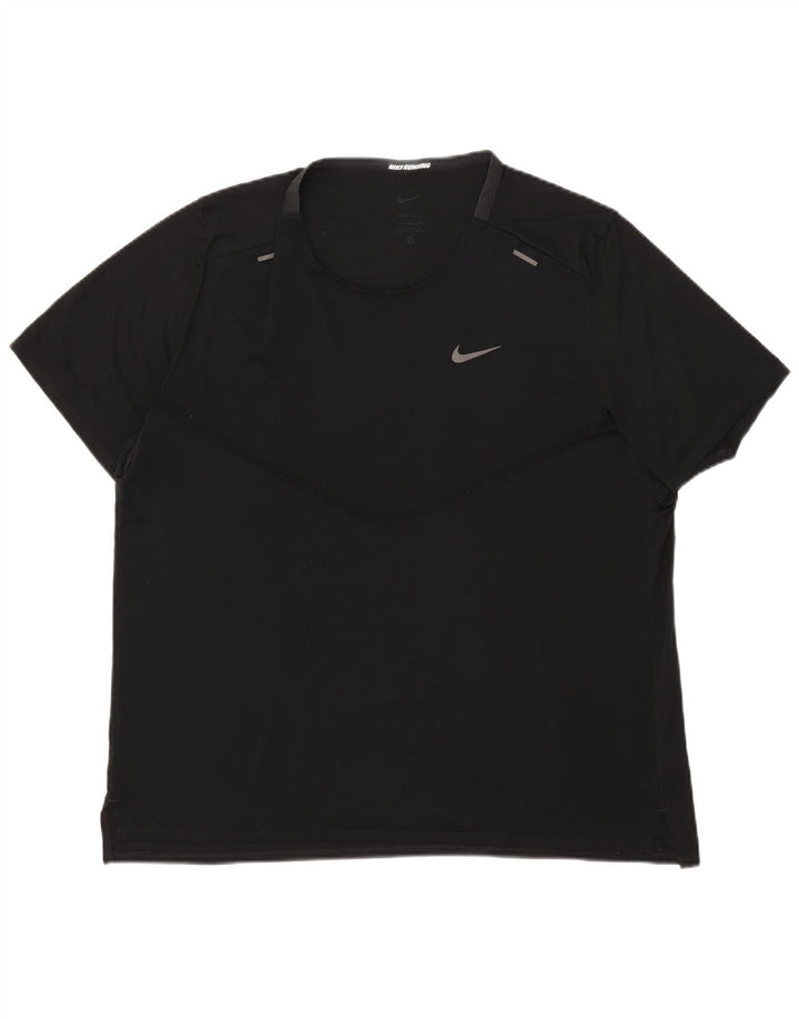 NIKE muška majica Dri Fit XL crni poliester