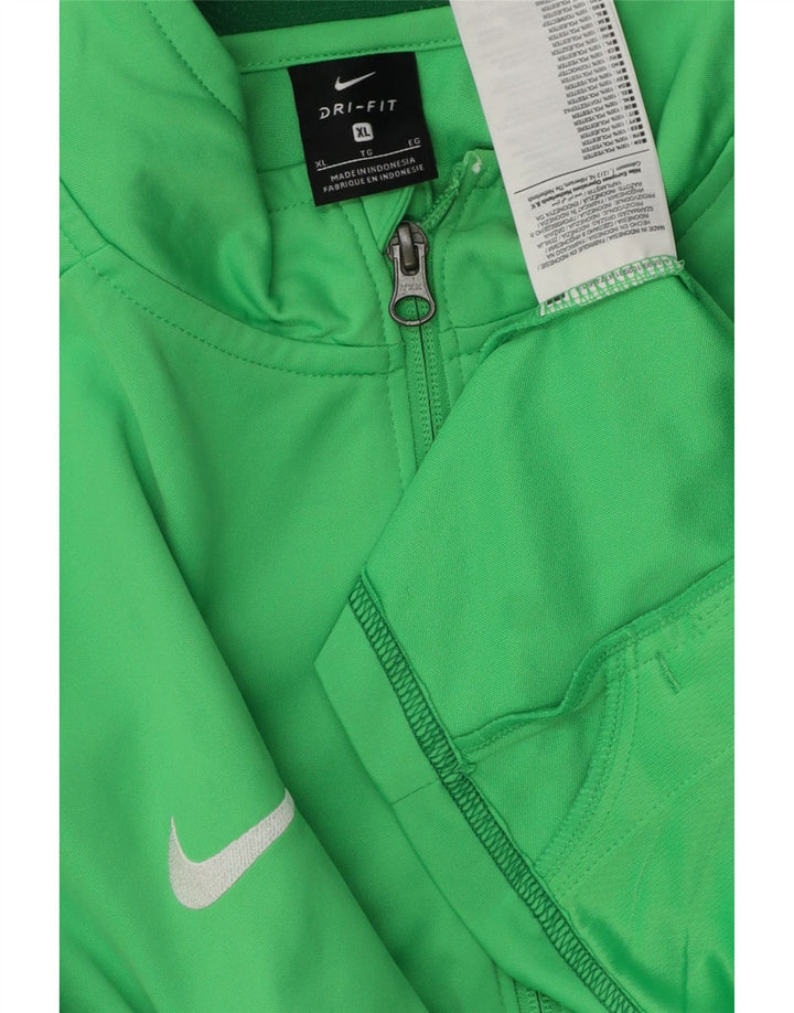 Nike muška trenirka Graphic Gornja jakna XL Green Colourblock poliester