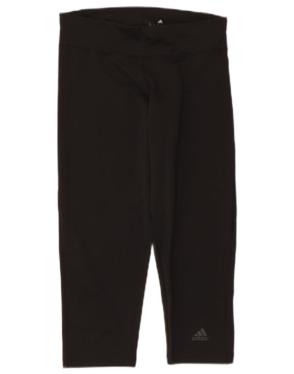 Adidas ženske Climalite Capri tajice UK 8/10 male crne