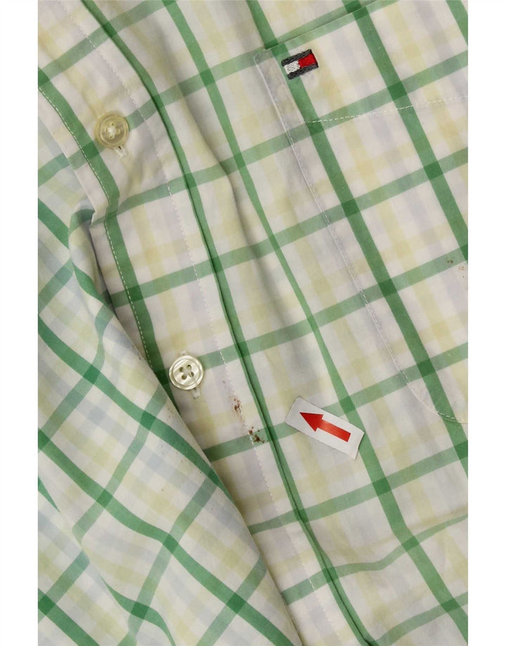 Tommy Hilfiger muška košulja 2XL zeleni karirani pamuk