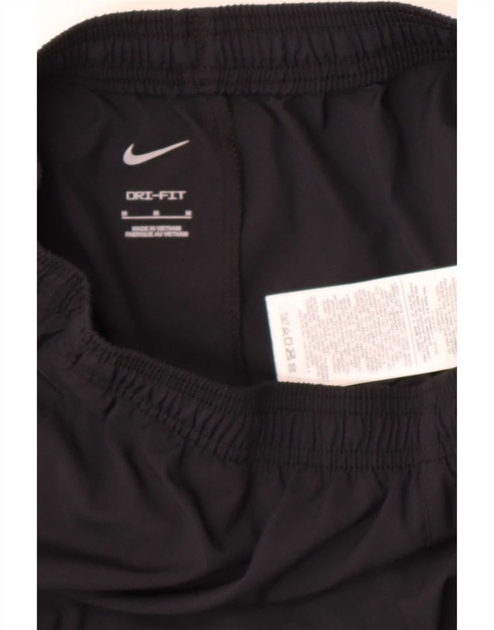 Ženske hlače za trenirku Nike Dri Fit UK 14 Srednji crni poliester