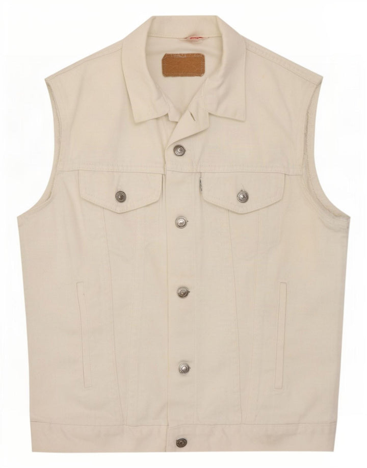 Levi's Ženska traper majica UK 14 Srednje bijela