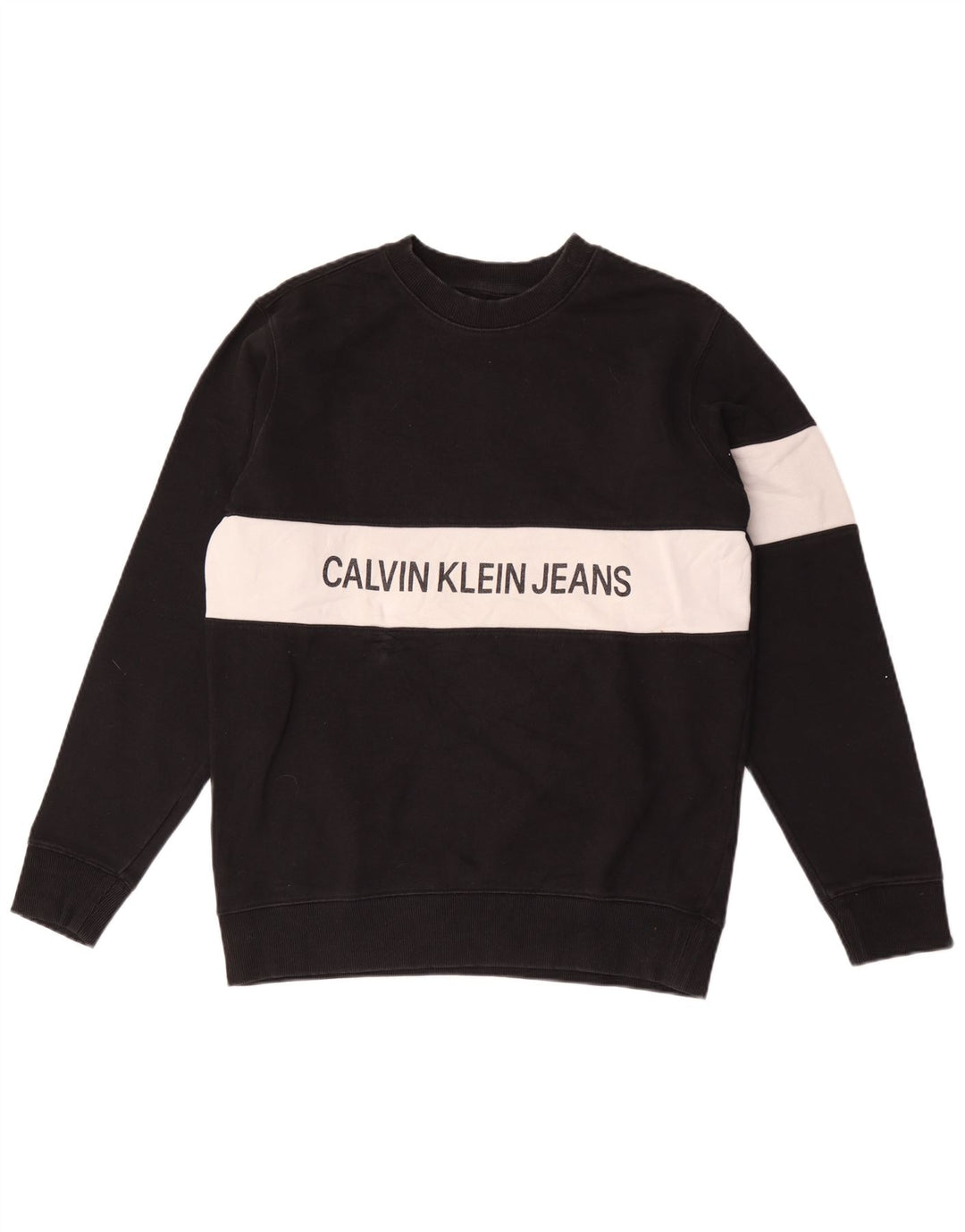 Calvin Klein Jeans muška trenirka s grafičkim motivima srednje crne boje