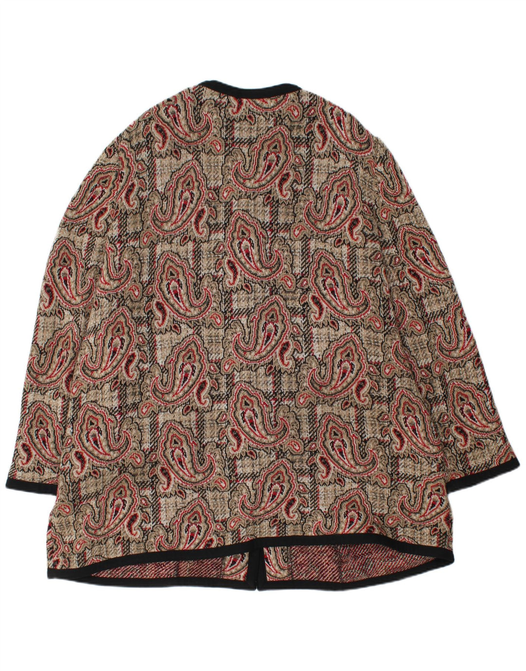 Liola ženski sako sa 5 gumba UK 24 4XL Raznobojna paisley vuna