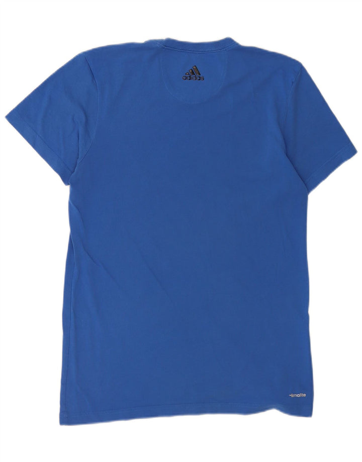 Adidas muška majica kratkih rukava Climalite Graphic srednje plava