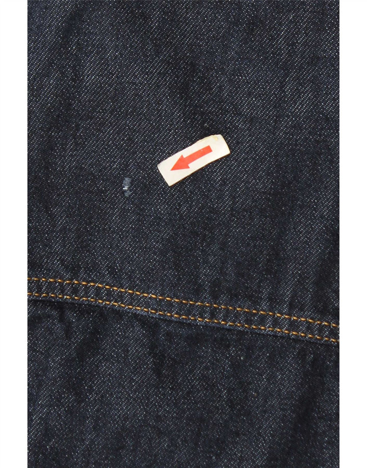 Zara muška traper jakna UK 42 XL tamnoplavi poliester