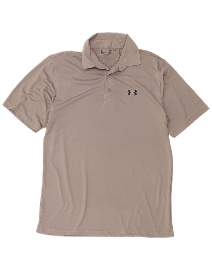 Under Armour muška polo majica Heat Gear Srednje sivi poliester