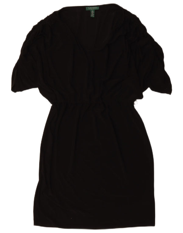 Ralph Lauren ženska plašt haljina US 14 XL crni poliester