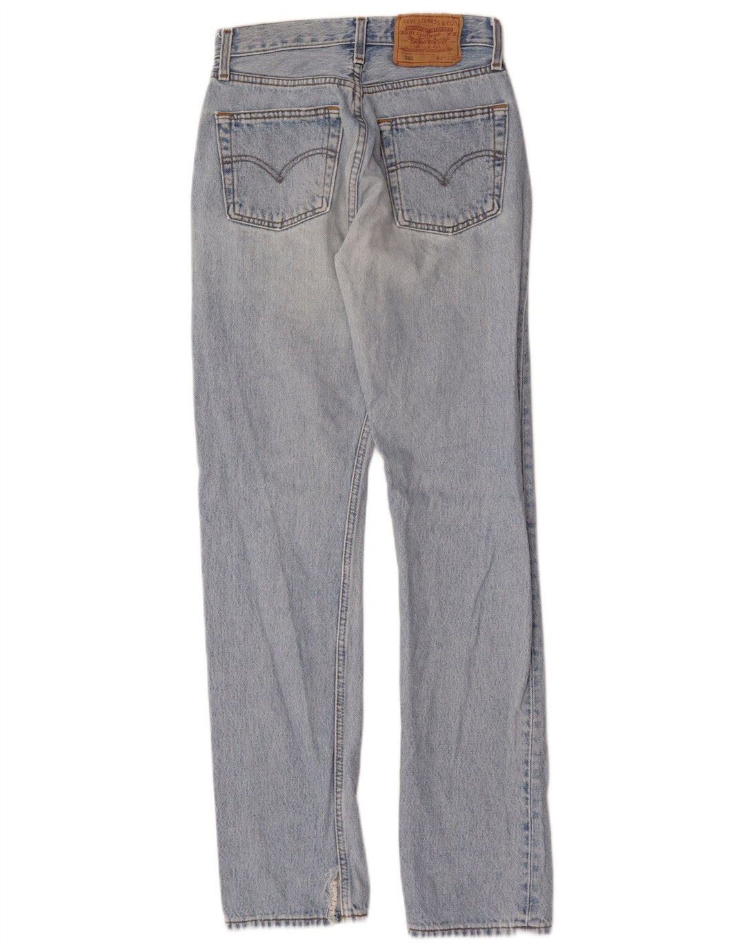 Levi's ženske 501 ravne traperice W27 L32 plave