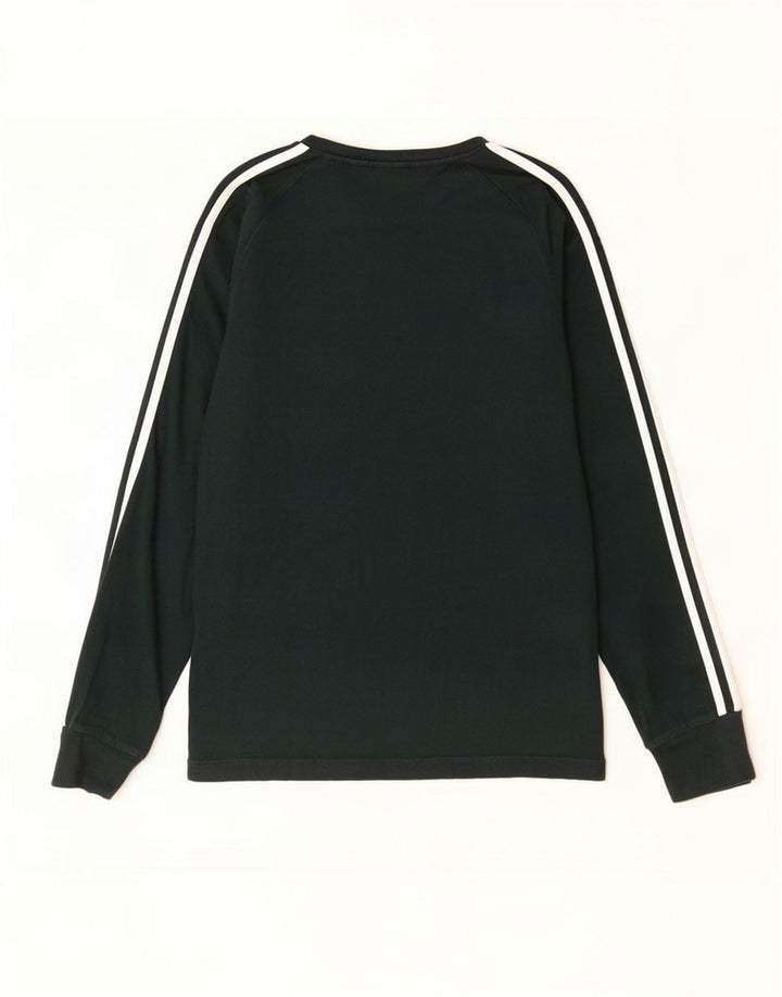 Adidas muška grafička majica dugih rukava srednje zelene boje