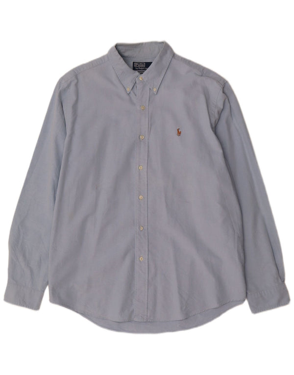 Polo Ralph Lauren muška polo majica prilagođenog kroja XL plavi pamuk