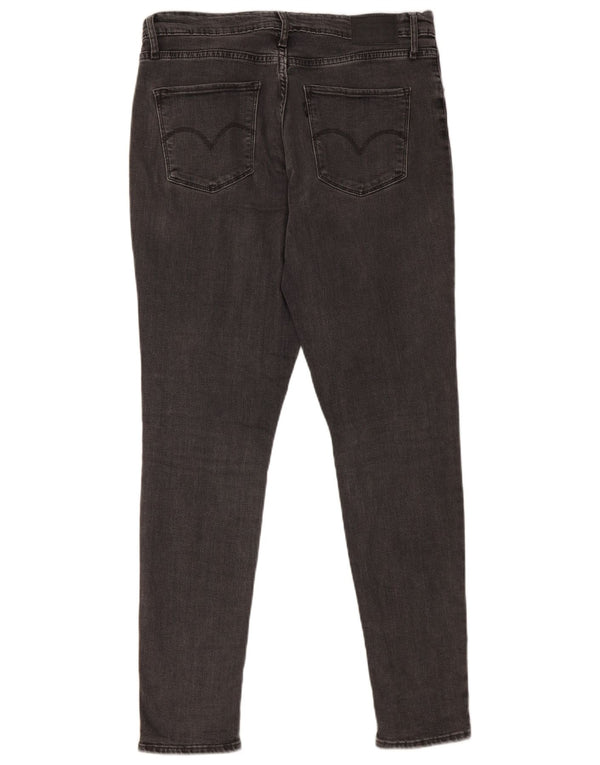 Levi's ženske uske traperice visokog struka 721 W30 L30 sivi pamuk