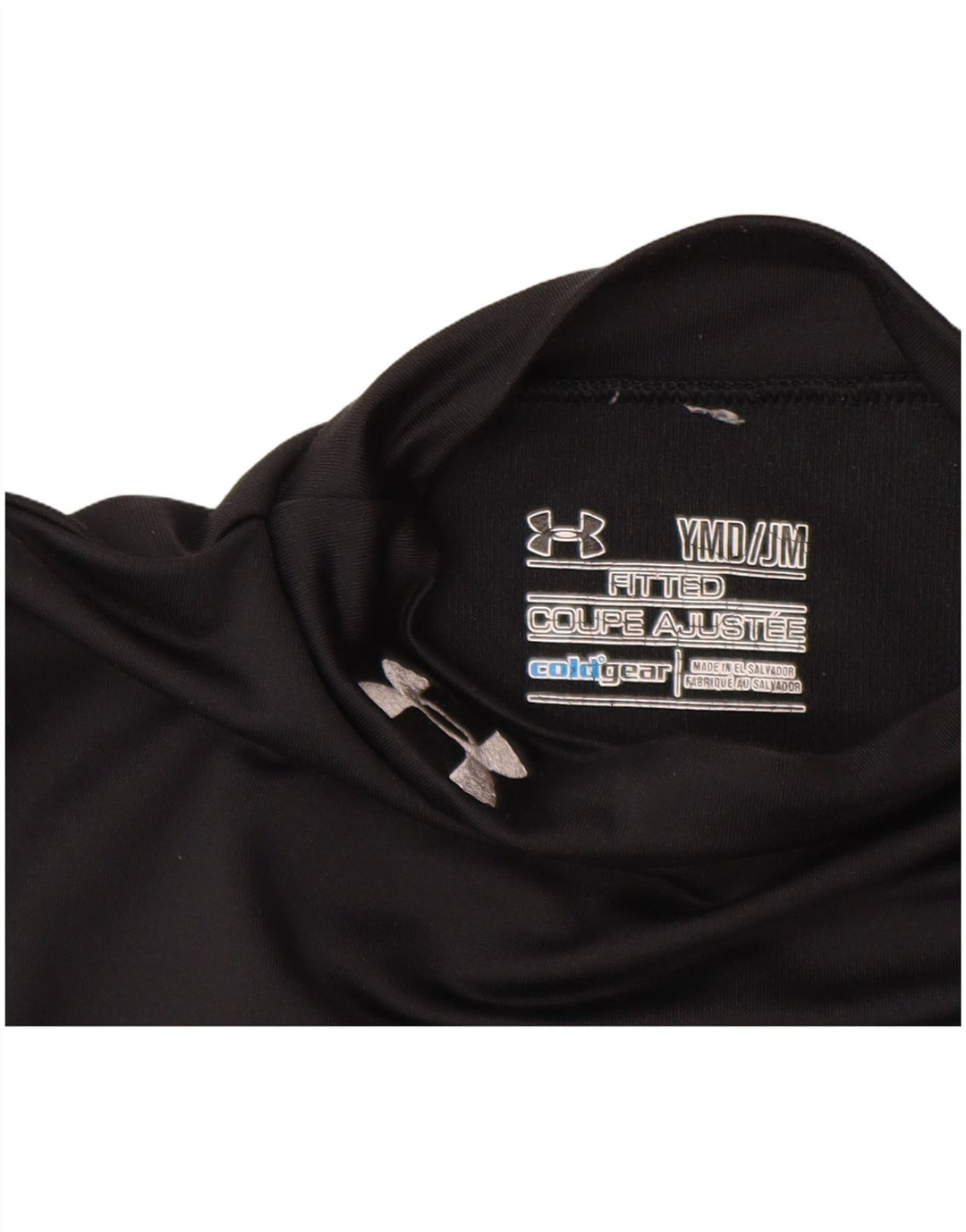 UNDER ARMOUR Cold Gear majica za djevojčice dugih rukava 9-10 godina srednje crna