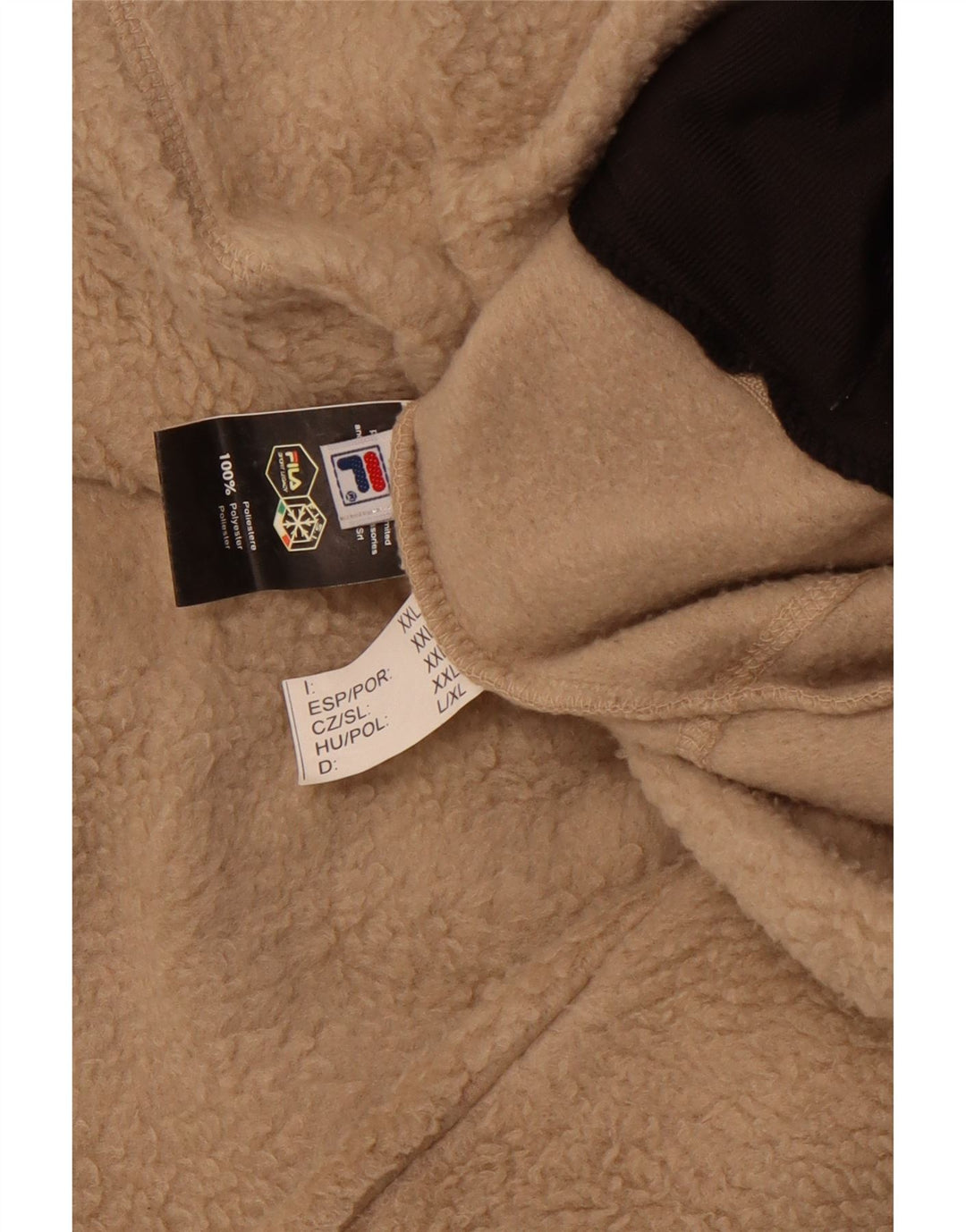 FILA muška jakna od flisa UK 44 2XL smeđi poliester