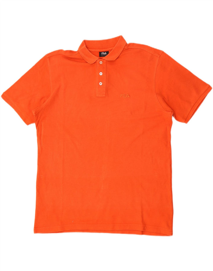 Fila muška polo majica XL narančasti pamuk