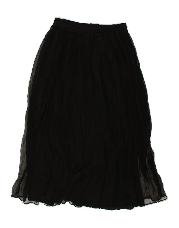 VINTAGE Womens A-Line Skirt W30 Medium  Black Vintage Vintage and Second-Hand Vintage from Messina Hembry 