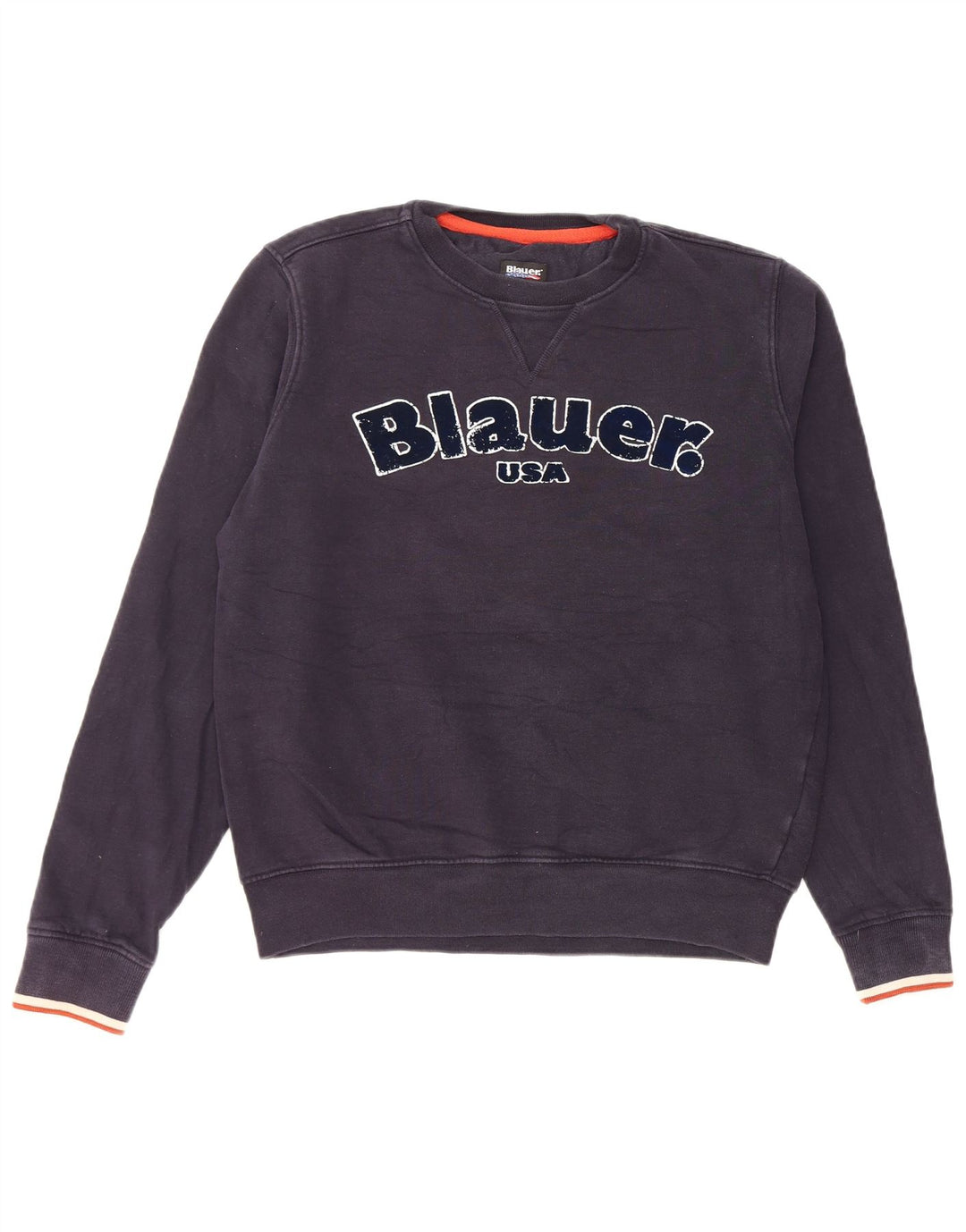 Blauer Boys Graphic Sweatshirt Džemper 13-14 godina Veliki tamnoplavi pamuk